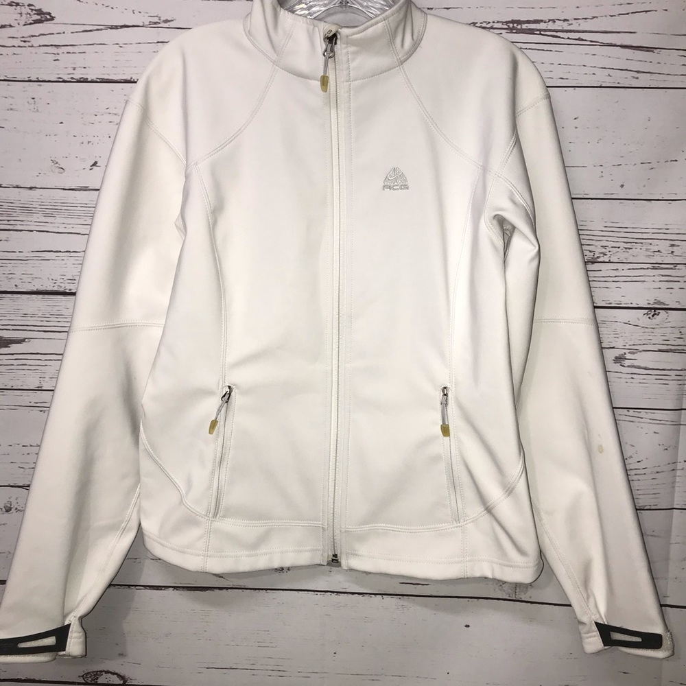 Nike Fit Therma ACG Women’s  Small White Full Zip Jacket